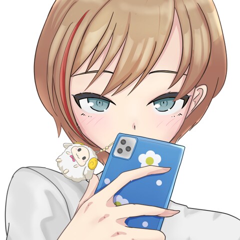 来栖夏芽　ショートカット