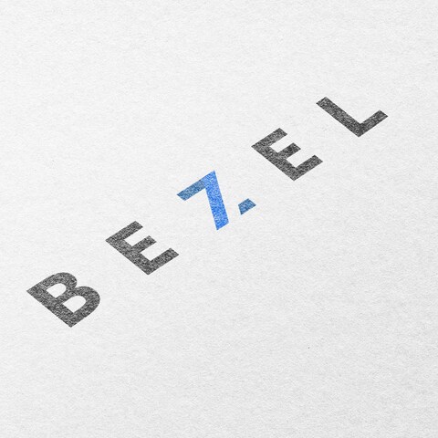 【自主制作】ITサービス企業「BEZEL」のロゴデザイン