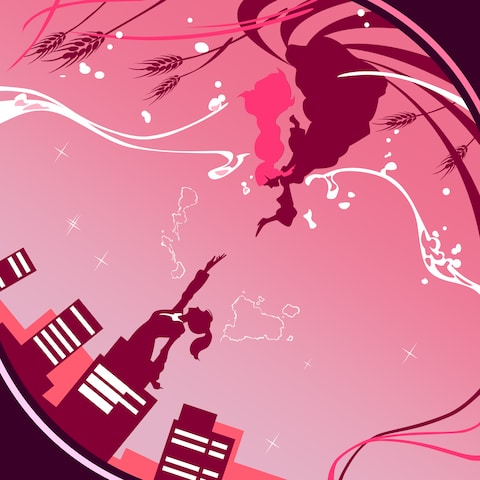 クラフトビール『NOCTURNE』パッケージイラスト3