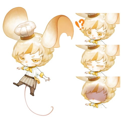 キャラクターデザイン / 立ち絵