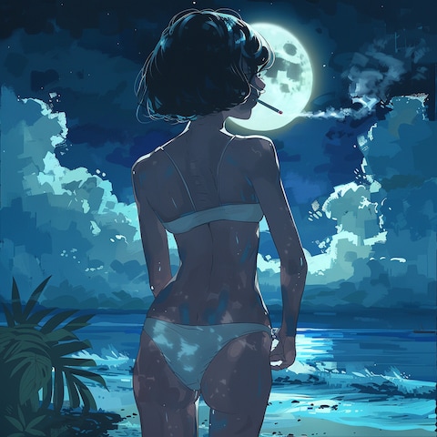 サムネイル制作「Sea Side Chill」