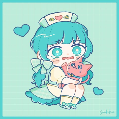 趣味で制作したイラスト