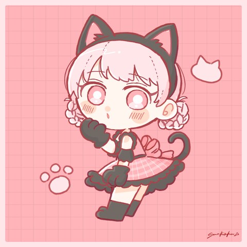 趣味で制作したイラスト