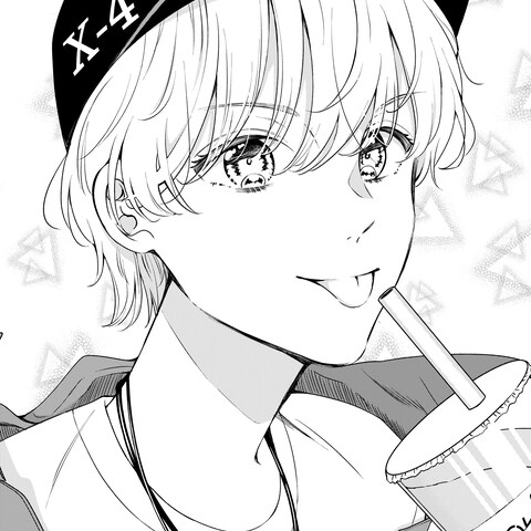 モノクロイラスト