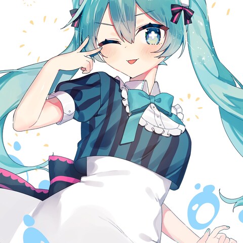 メイドの初音ミク