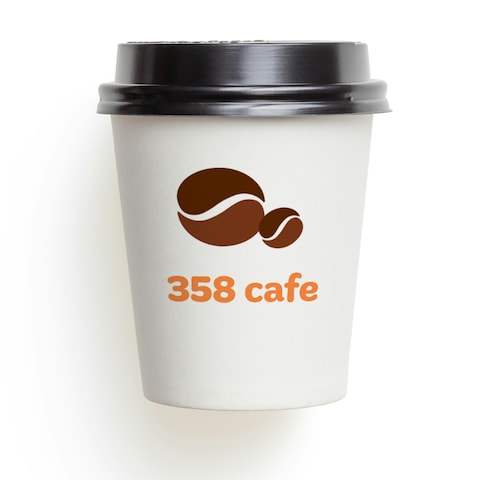 コーヒーカップのラベル