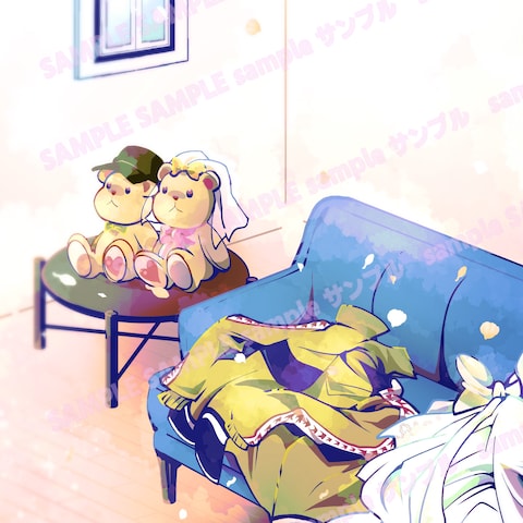 同人誌のカラー口絵