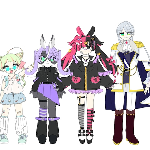 キャラデザ