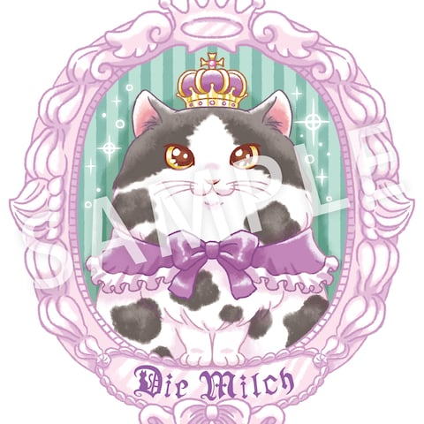 Die Milch グッズ用イラスト