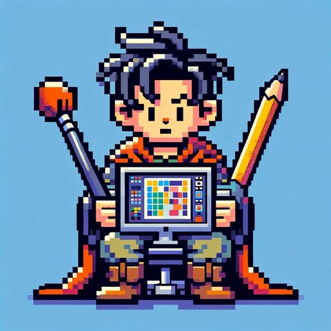 「ドット絵クリエイター」のアイコン制作
