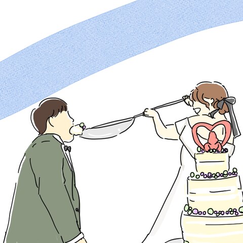 結婚式イラスト