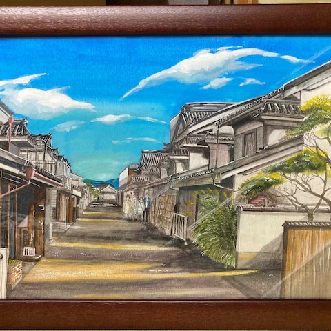 徳島　うだつの街並み