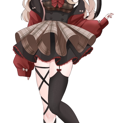 IRIAMライバー ハロウィン仮装立ち絵イラスト