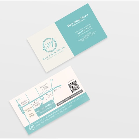 サロン ショップカード