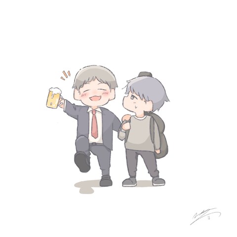 3等身イラスト