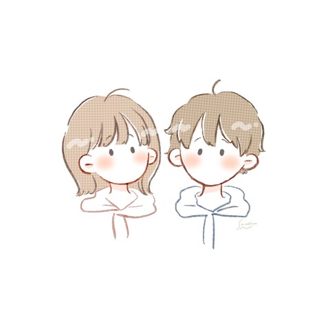 カップルイラスト