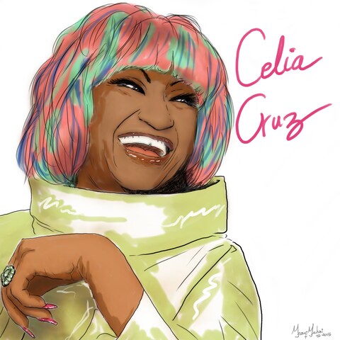 Celia Cruz　何時も笑顔で歌う