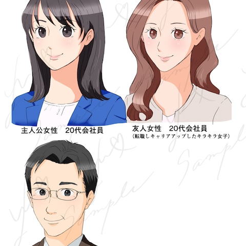 【サンプル】キャラクター表