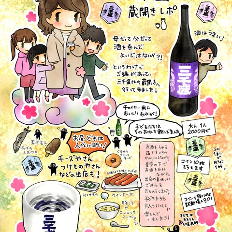 東濃スタートラインweb記事用イラストレポート