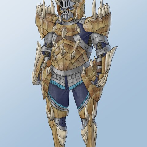 オリジナル ディアブロス装備デザイン