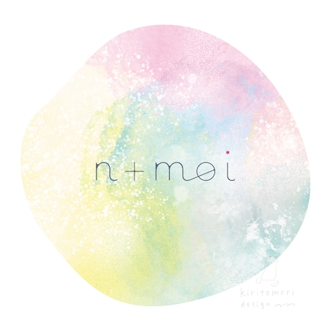 「n+moi」ロゴデザイン