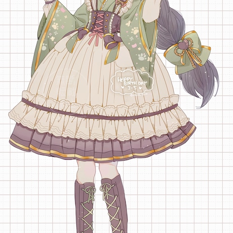 ウマ娘喫茶店衣装