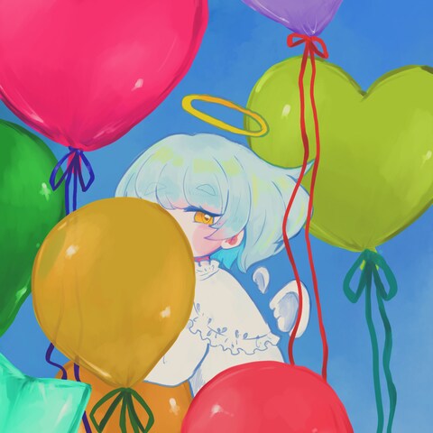 厚塗り風