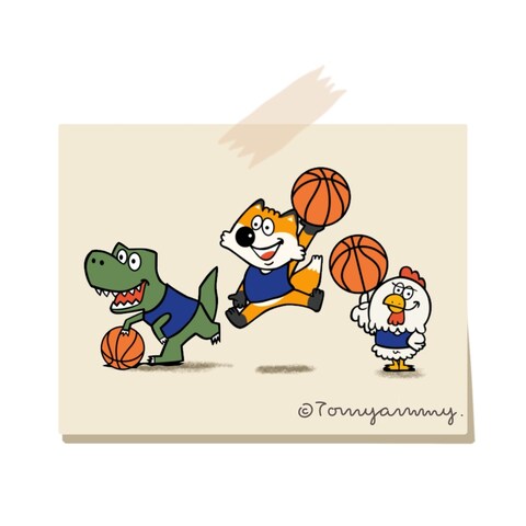 ステッカー用イラスト