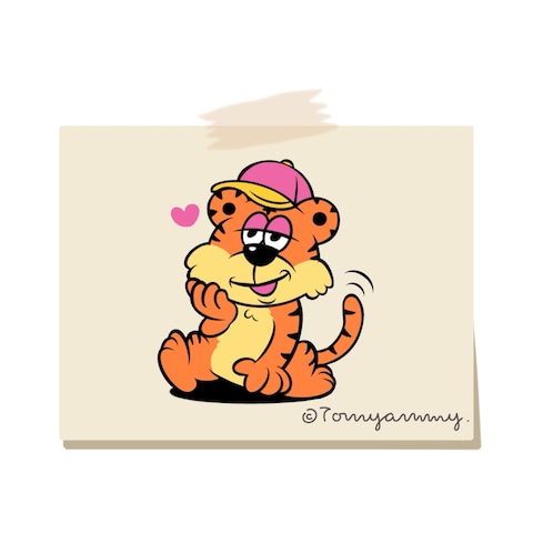  トラのイラスト