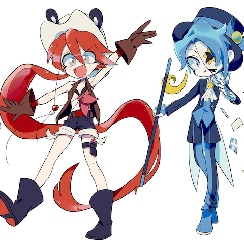 デフォルメ立ち絵サンプル
