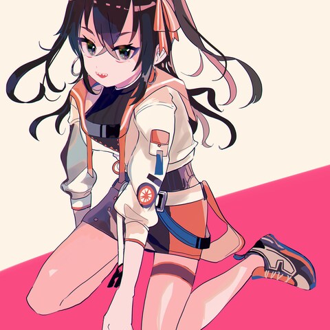 女の子イラストのサンプル