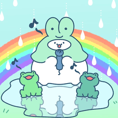 虹が出たなら歌っちゃお。