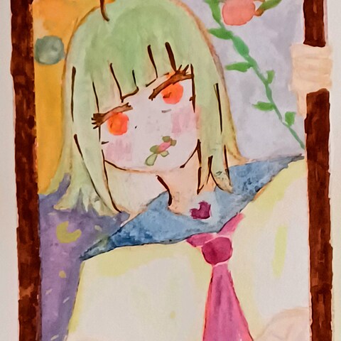 滲音かこい誕生日記念イラスト