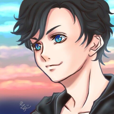 ゲームキャラ風似顔絵