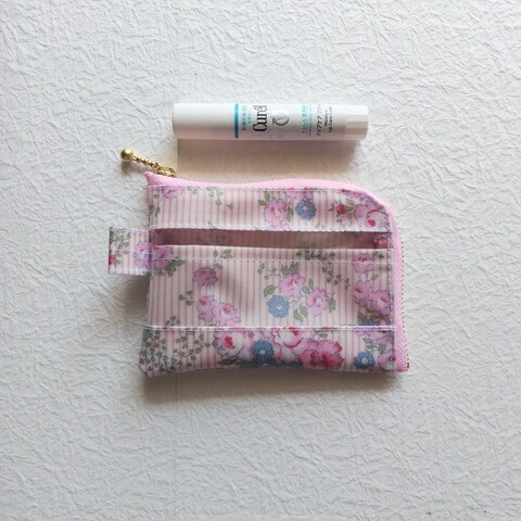 A7サイズのポーチ　カードケース　小物ポーチ