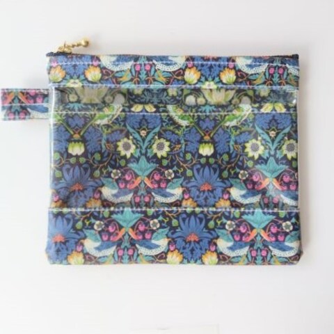 仕切り付きS-3　クリアポーチ