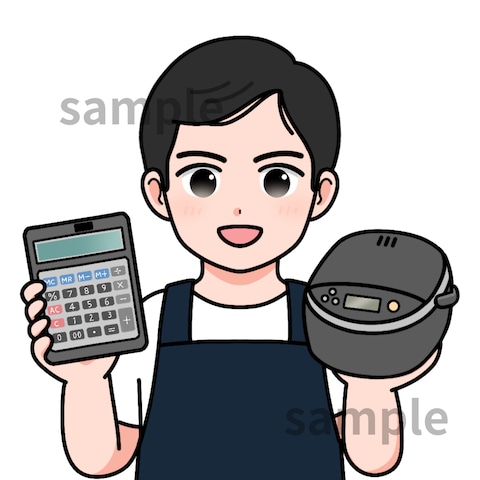 ポップなイラスト