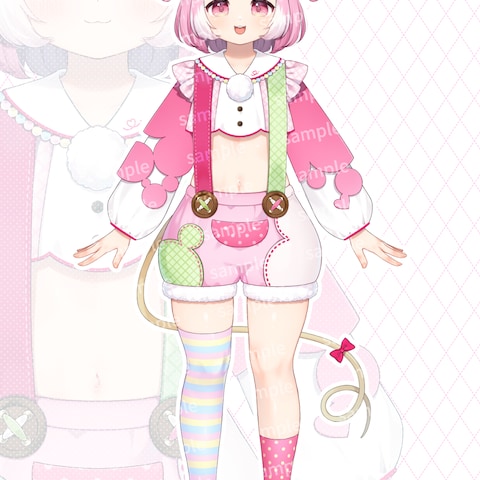 IRIAM立ち絵イラスト