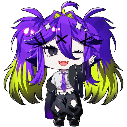 Vライバー様のミニキャラ制作
