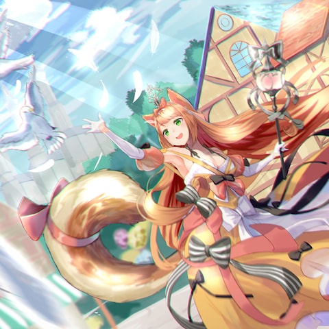 とあるゲームのファンアートです。