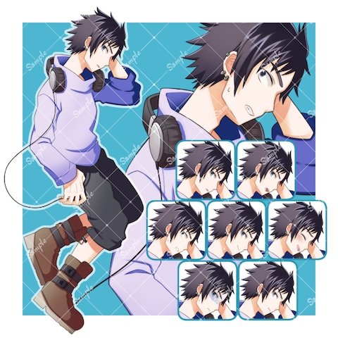 立ち絵イラストサンプル