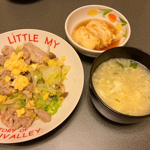 野菜しっかり摂って！春物は柔らかくて美味しいよ(*≧∀≦*)