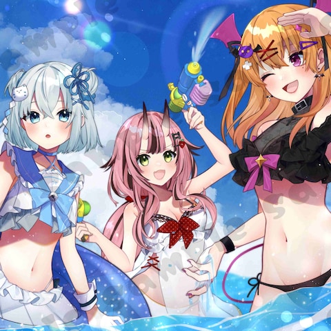 ぴありあ　ウェブポンアクリルパネルイラスト