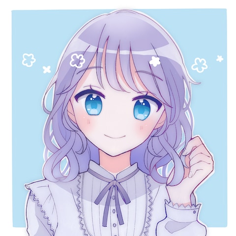 SNS用アイコンイラスト作成