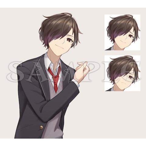 【ご依頼品】人物表情差分①