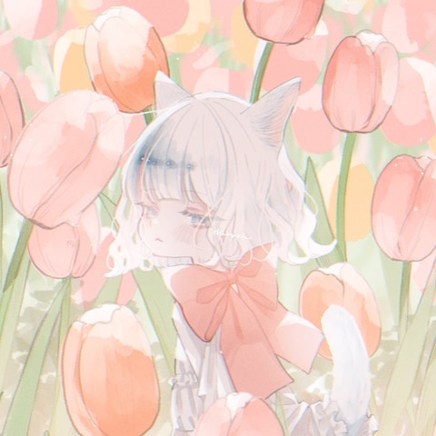 花と猫