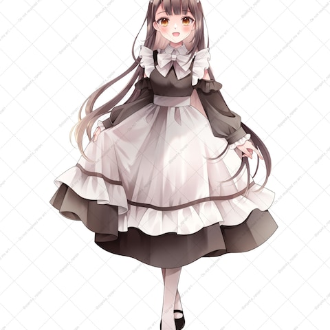 立ち絵イラストサンプル