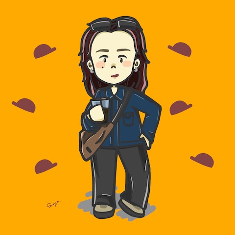 有名人似顔絵