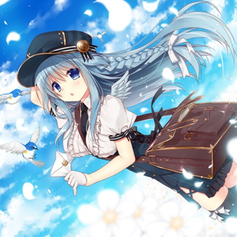 背景有りイラスト