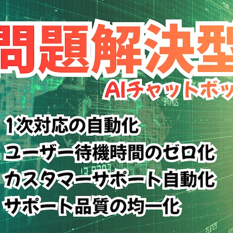CS対応を60%自動化。24時間即レスを実現 問題解決型AI